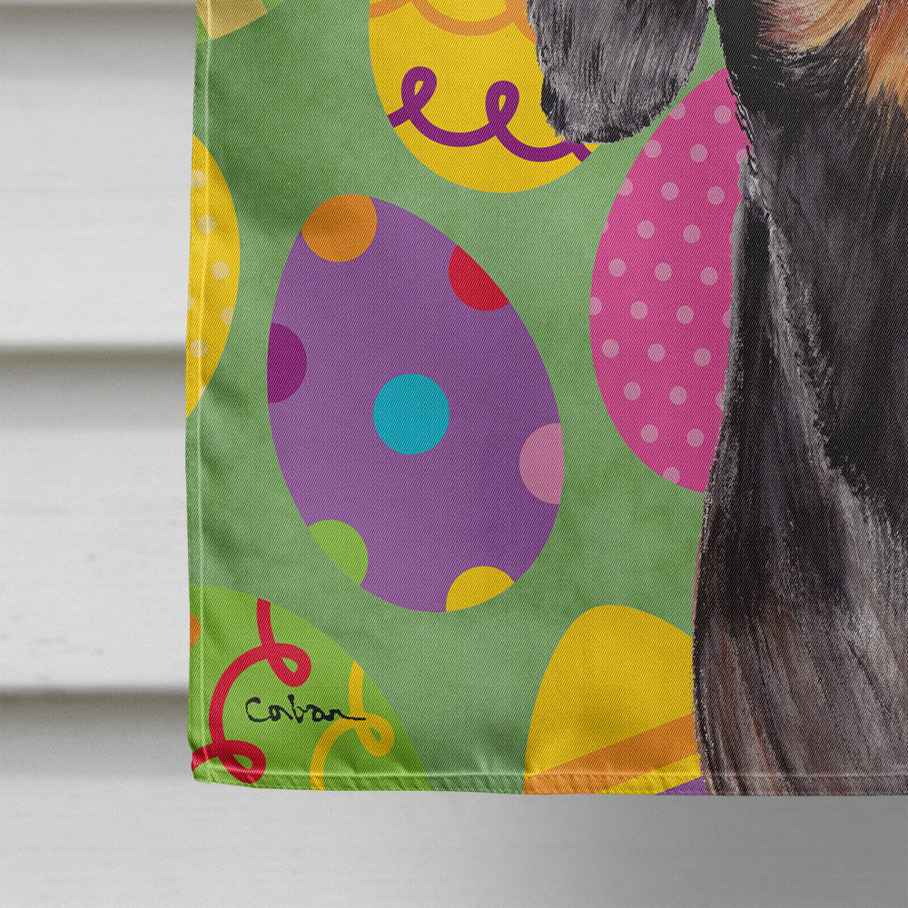 Dachshund Easter Eggtravaganza Flag Canvas House Size
