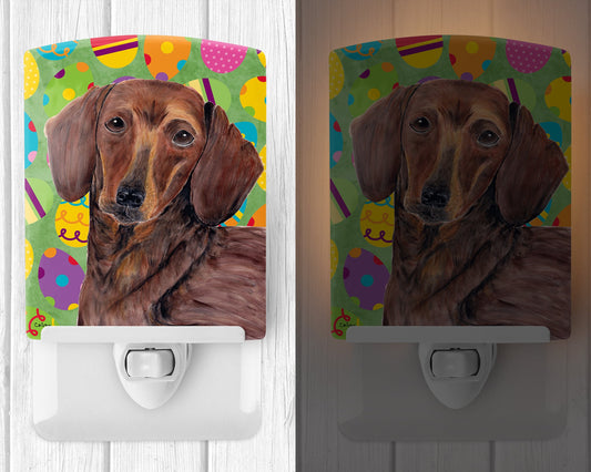 Dachshund Easter Eggtravaganza Ceramic Night Light SC9448CNL