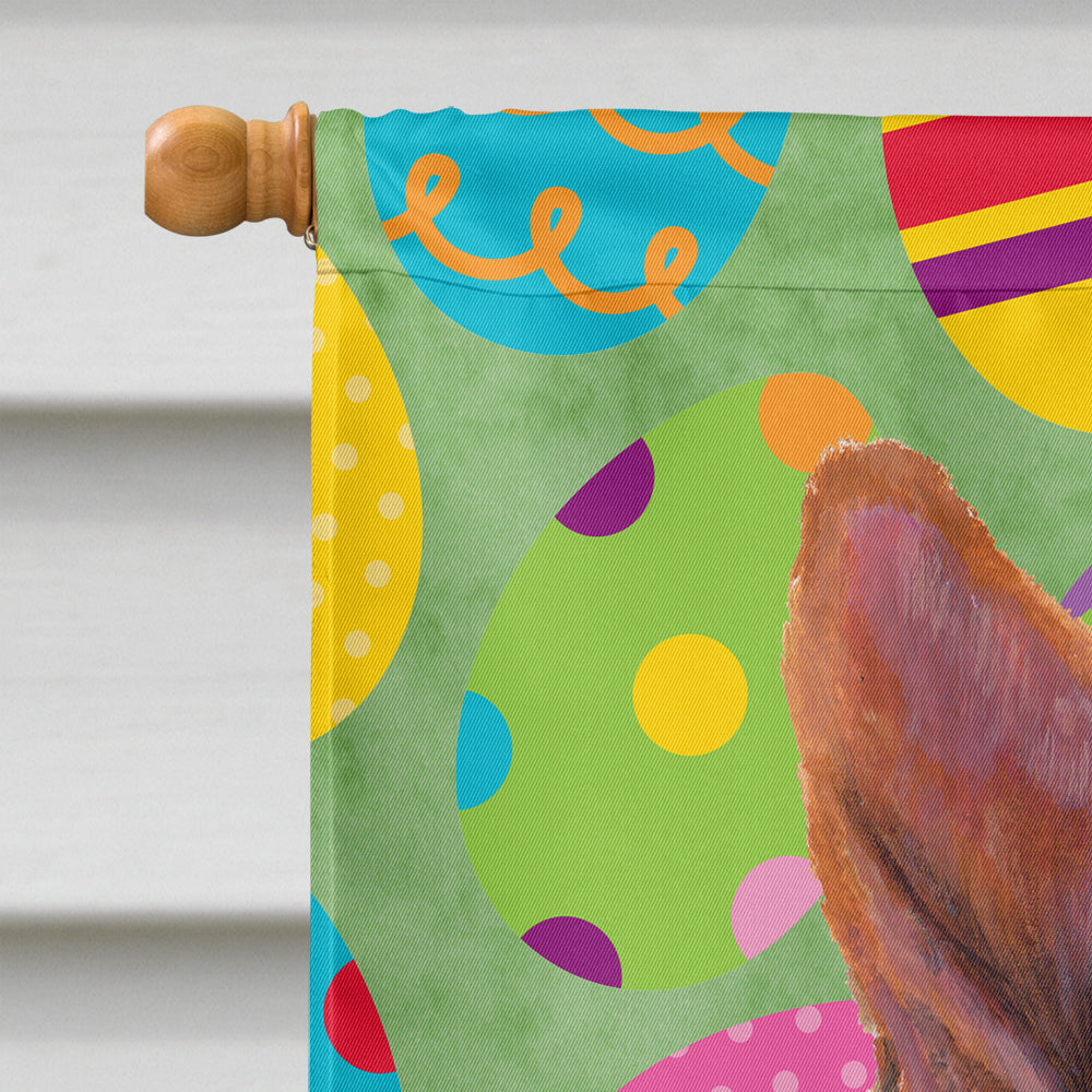 Basenji Easter Eggtravaganza Flag Canvas House Size