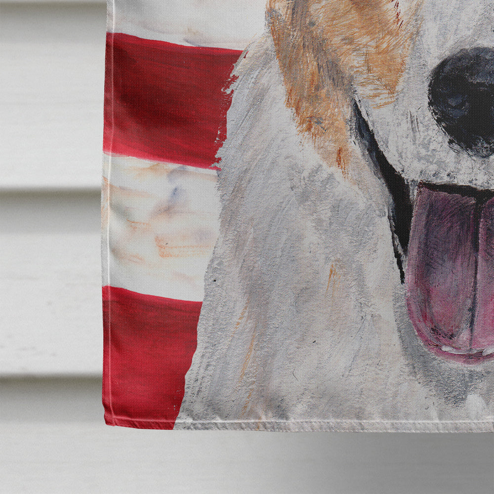 Cardigan Corgi with American Flag USA Flag Canvas House Size SC9624CHF
