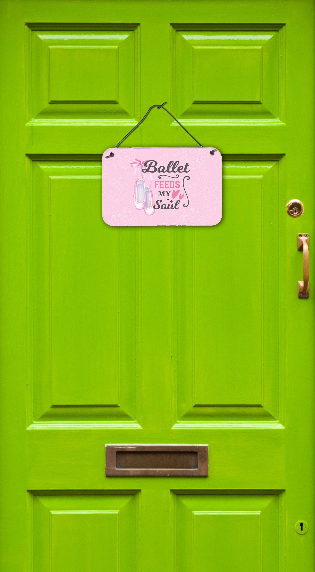 Ballet Feeds my Soul Wall or Door Hanging Prints