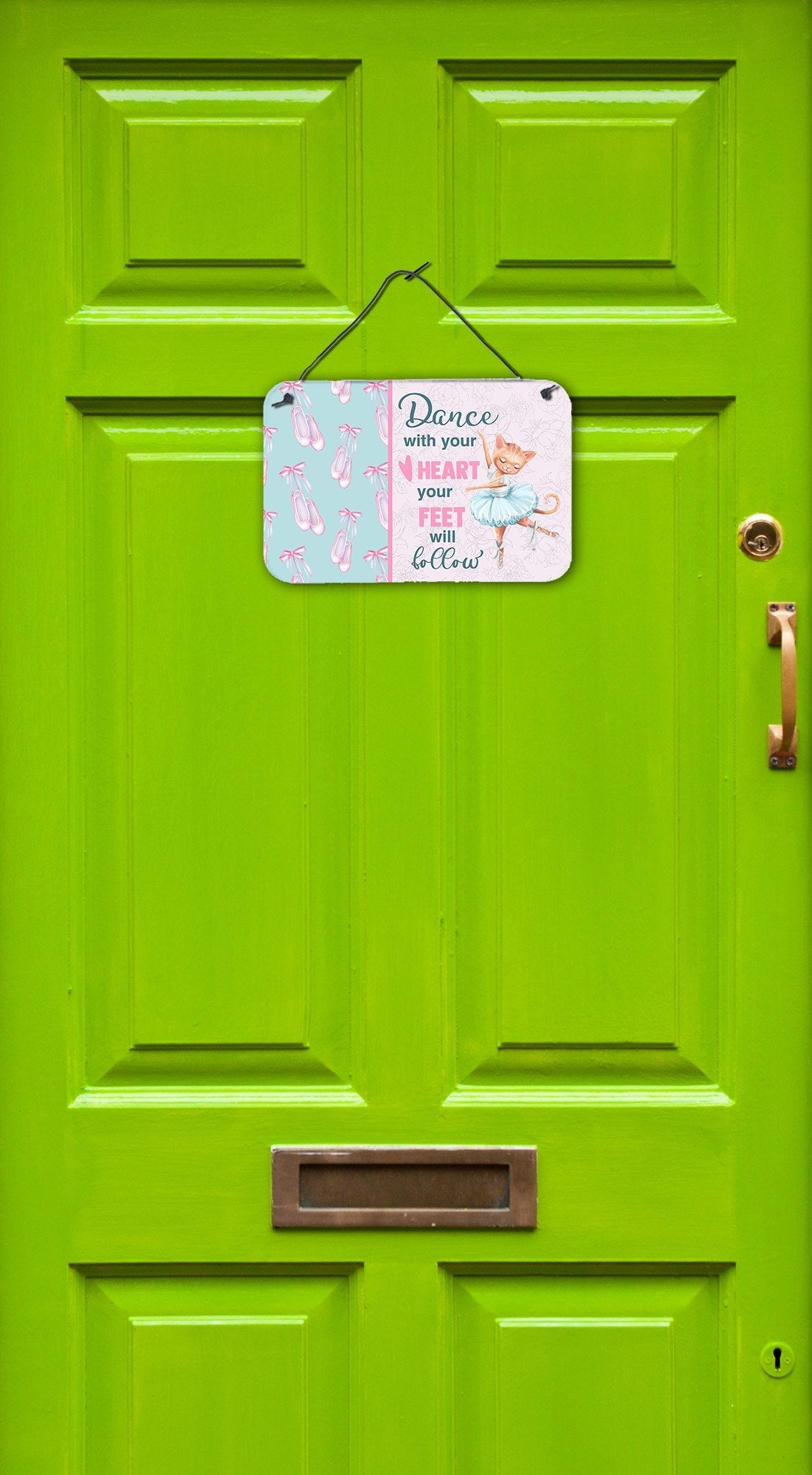 Dance with your heart and your feet will follow Wall or Door Hanging Prints