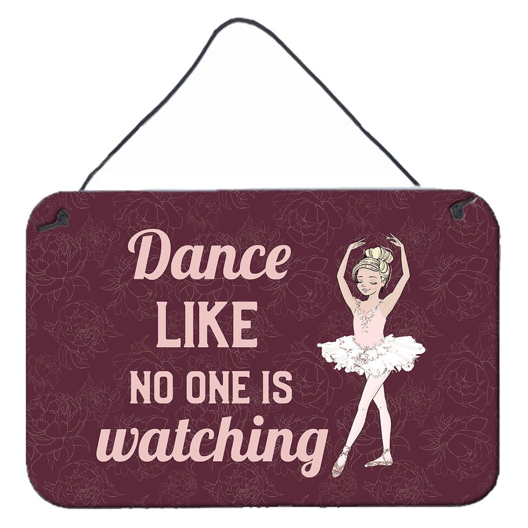 Dance like no one is watching Wall or Door Hanging Prints
