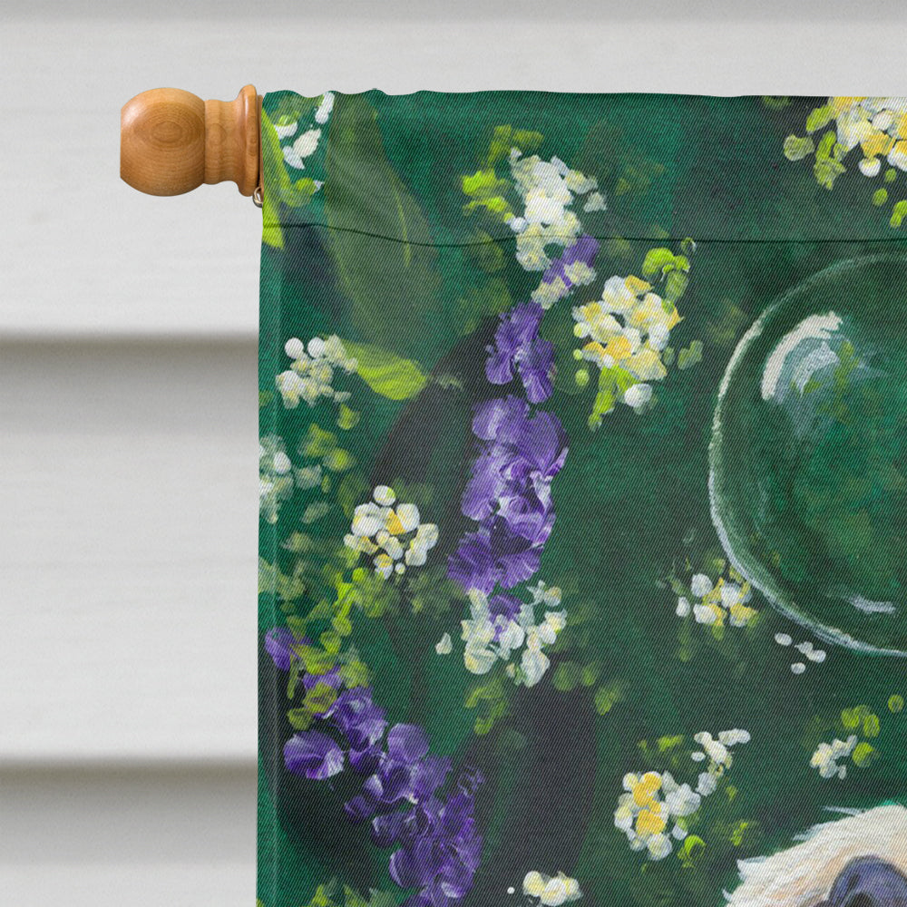 Dandie Dinmont Terrier Flag Canvas House Size