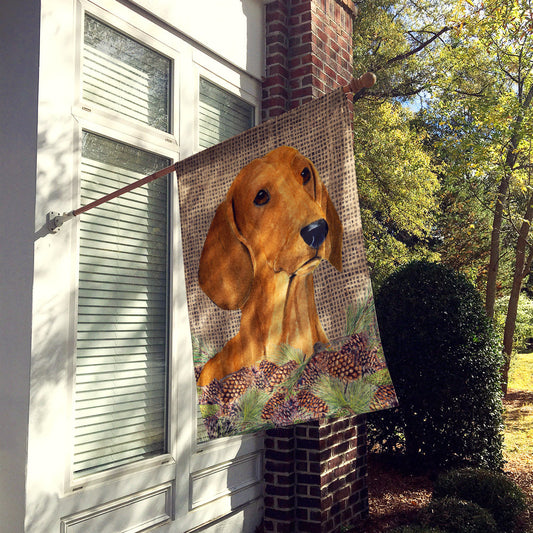 Dachshund Flag Canvas House Size