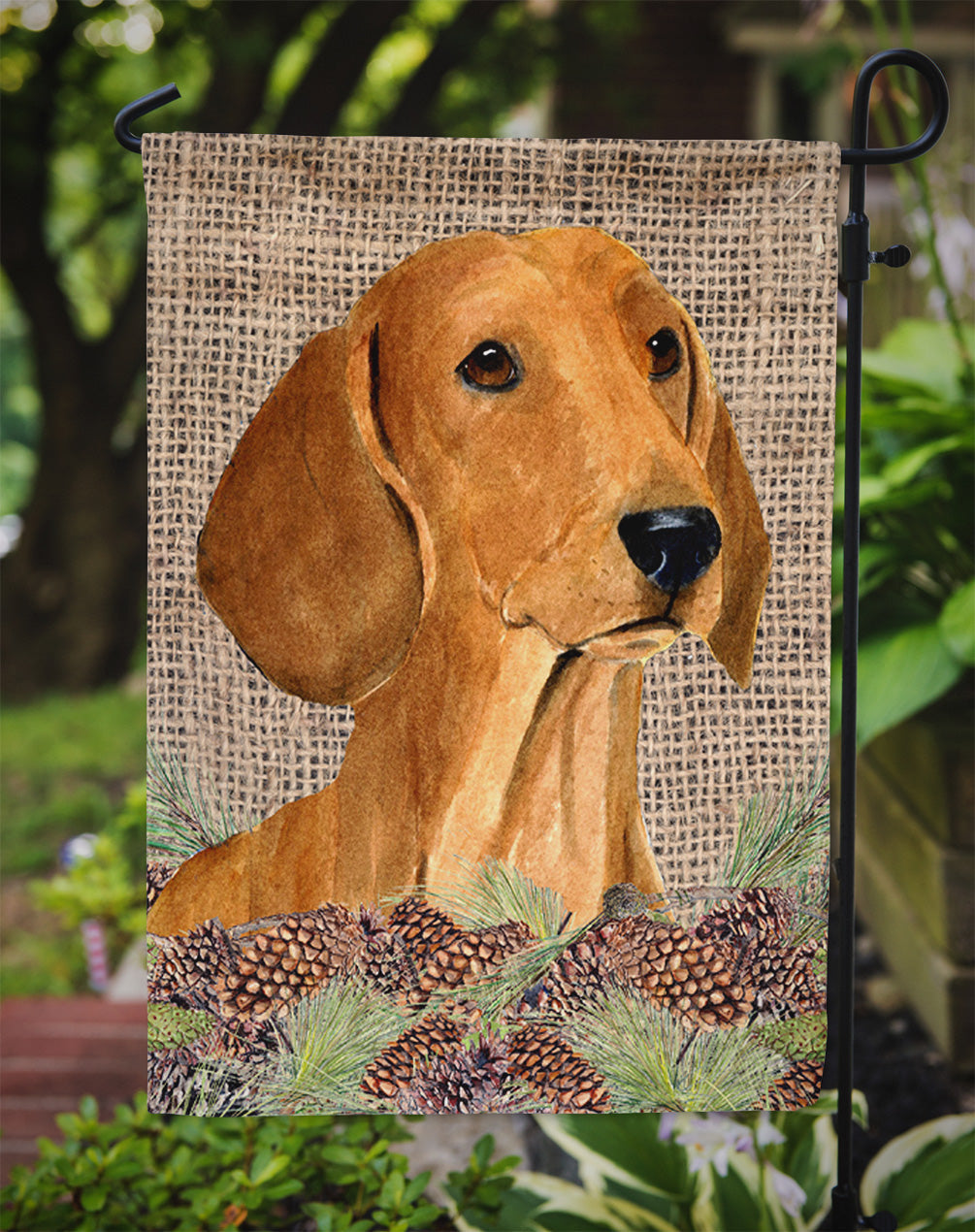 Dachshund Garden Flag – Decorative Outdoor Yard Flag