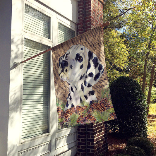 Dalmatian Flag Canvas House Size