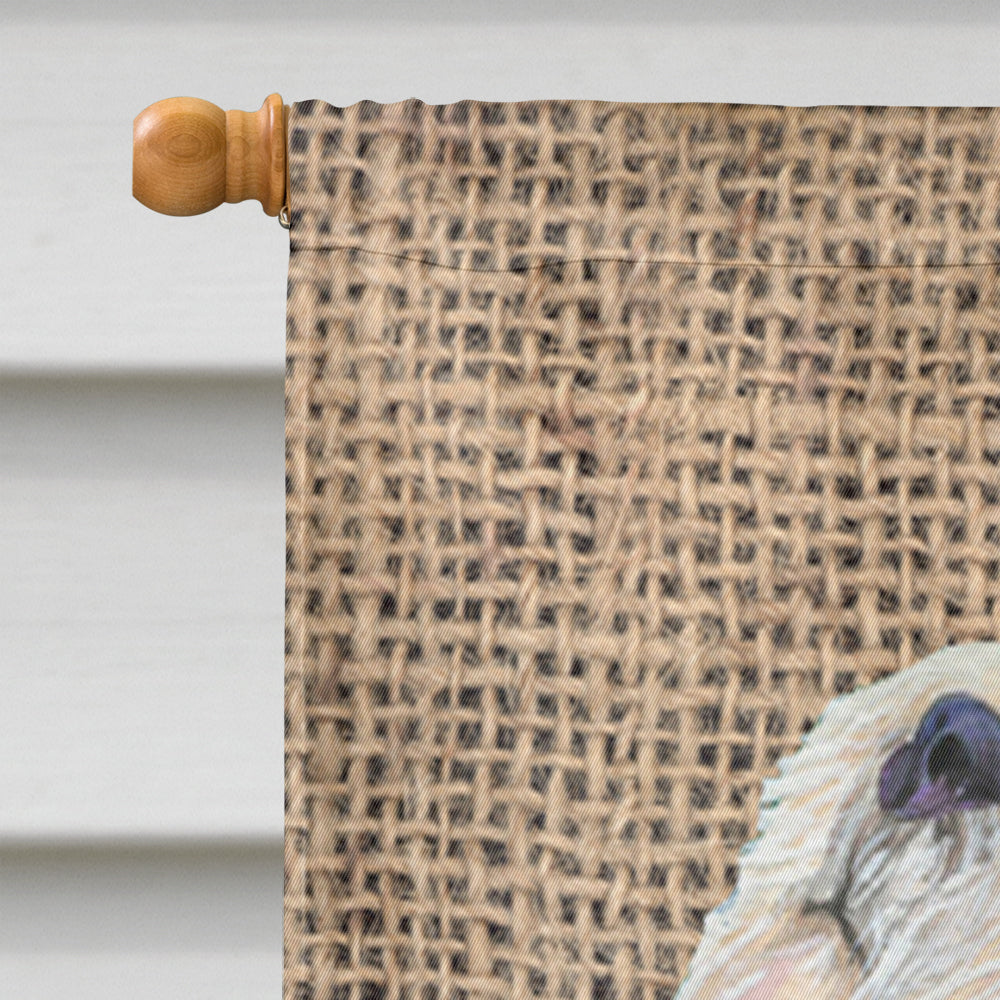 Dandie Dinmont Terrier Flag Canvas House Size