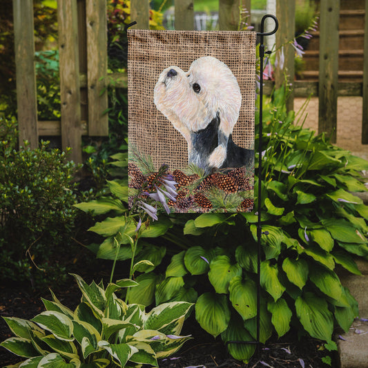 Dandie Dinmont Terrier Garden Flag – Decorative Outdoor Yard Flag