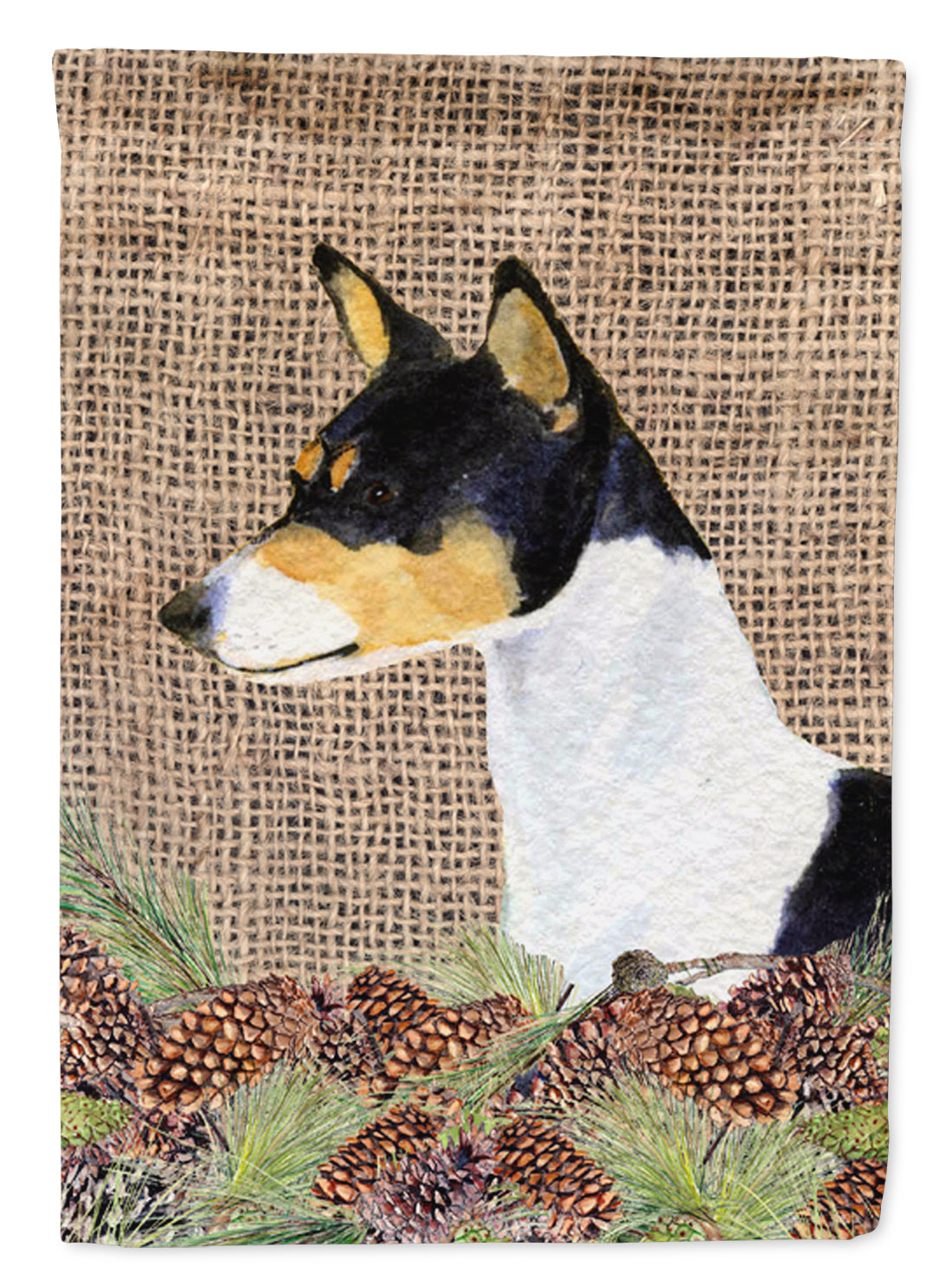 Basenji Garden Flag – Decorative Outdoor Yard Flag