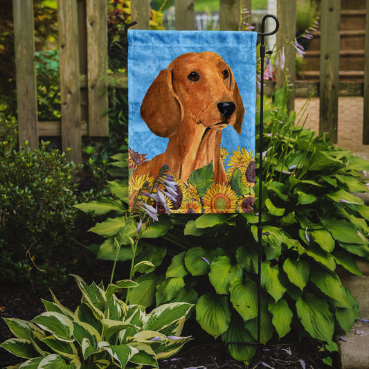 Dachshund Garden Flag – Decorative Outdoor Yard Flag