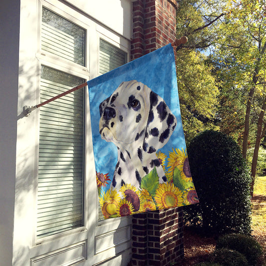 Dalmatian Flag Canvas House Size