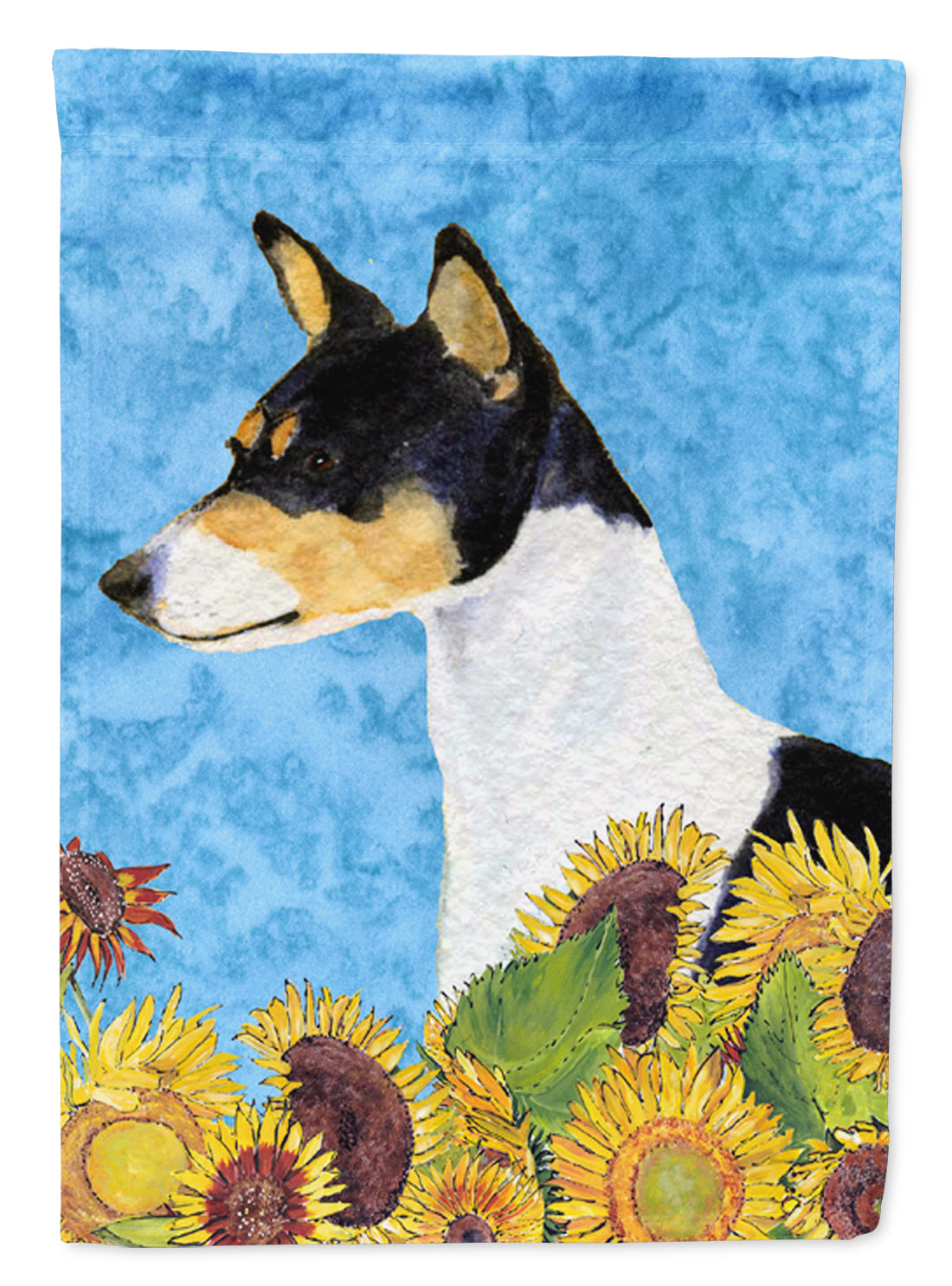 Basenji Garden Flag – Decorative Outdoor Yard Flag