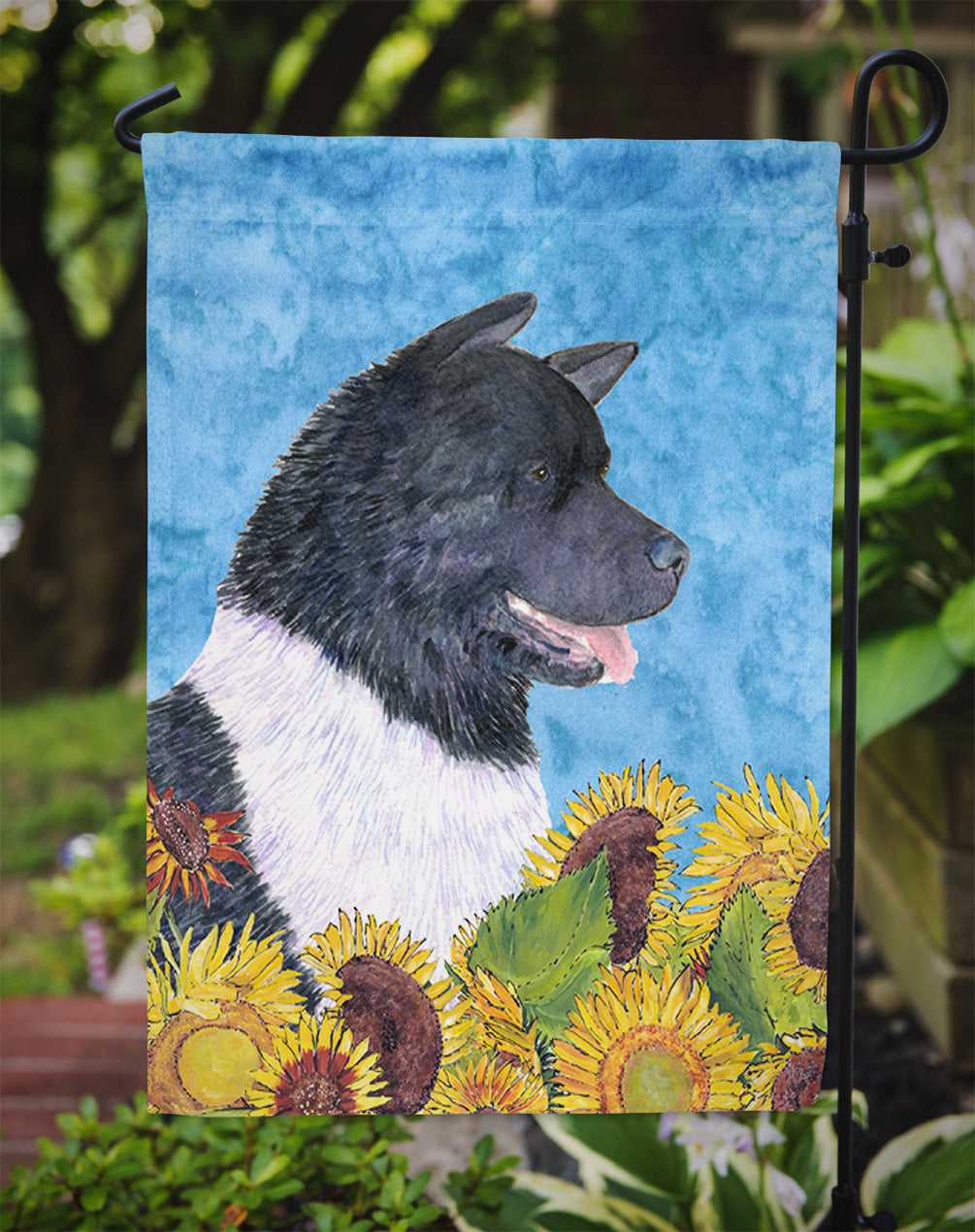 Akita Garden Flag – Decorative Outdoor Yard Flag