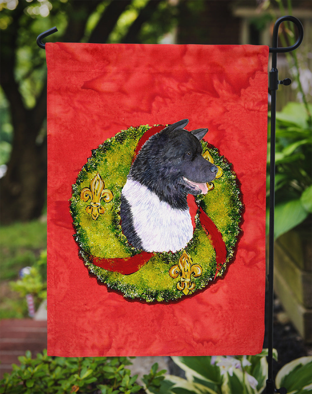 Akita Garden Flag – Decorative Outdoor Yard Flag