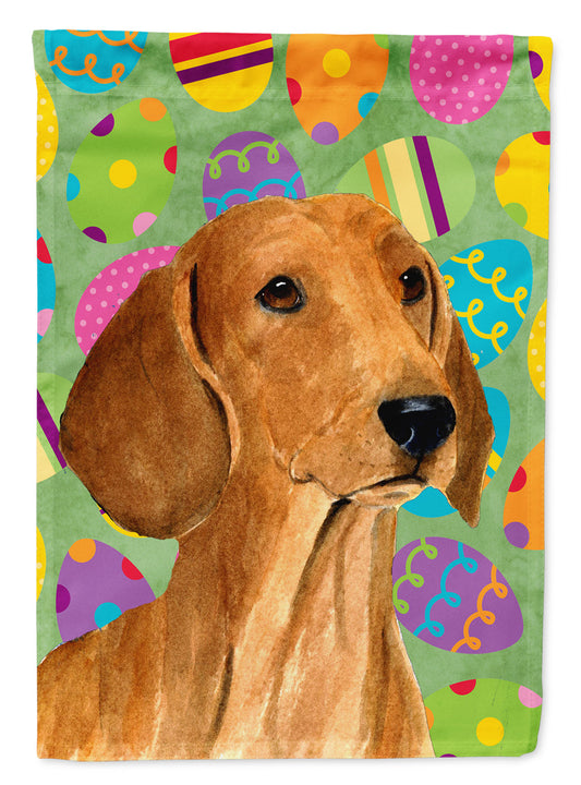 Dachshund Easter Eggtravaganza Flag Canvas House Size