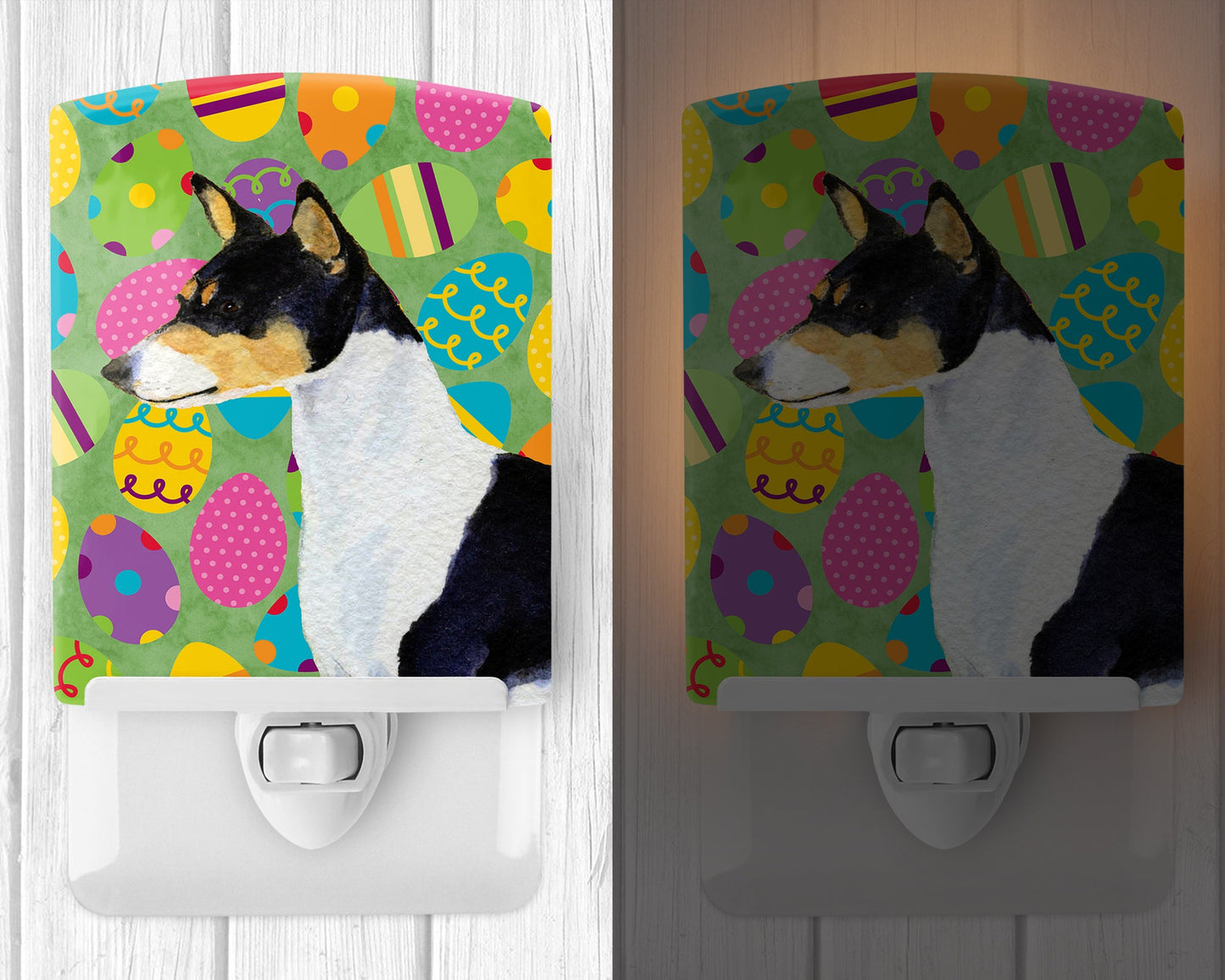 Basenji Easter Eggtravaganza Ceramic Night Light SS4859CNL
