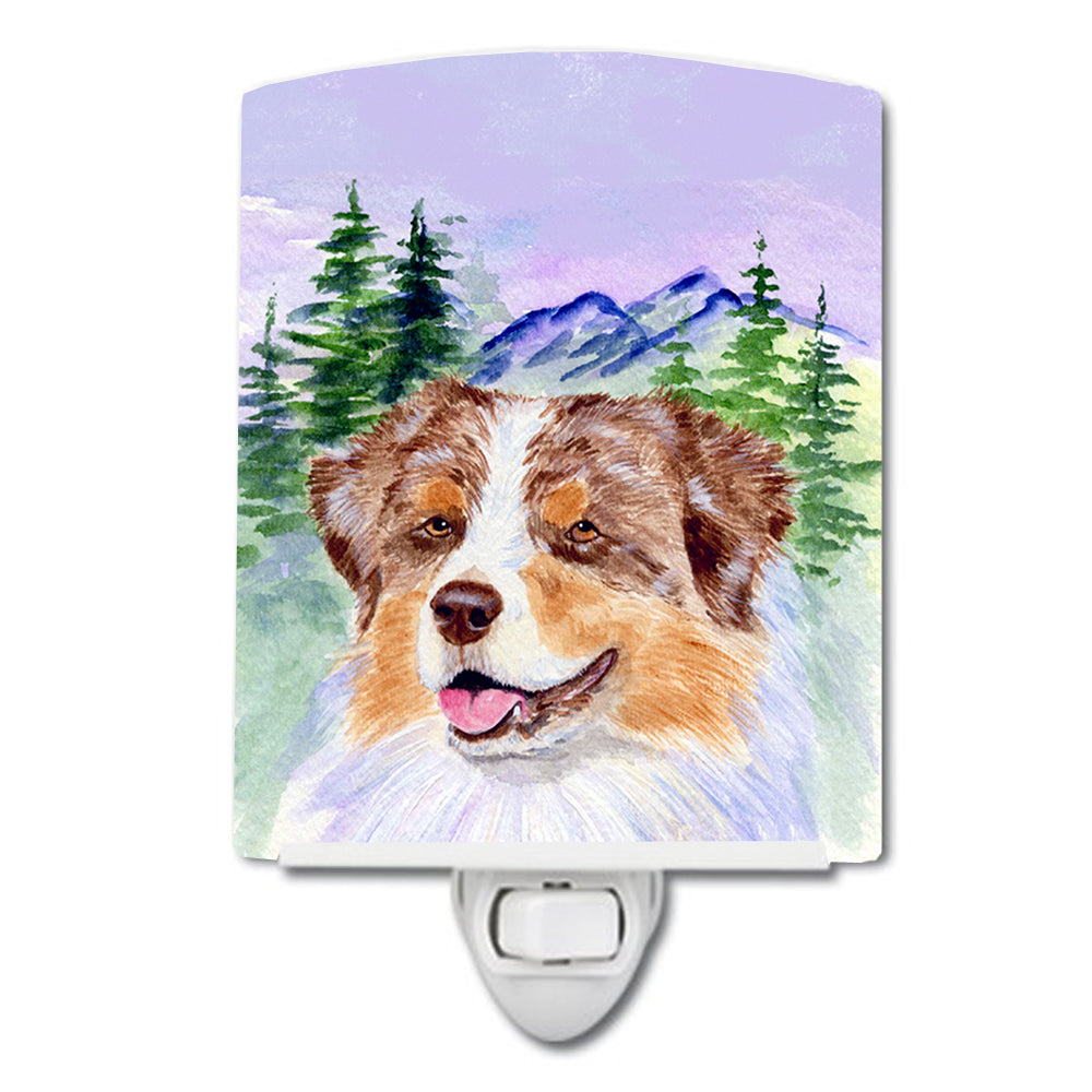 Australian Shepherd Ceramic Night Light SS8001CNL