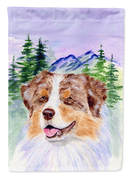 Australian Shepherd Garden Flag – Decorative Outdoor Yard Flag
