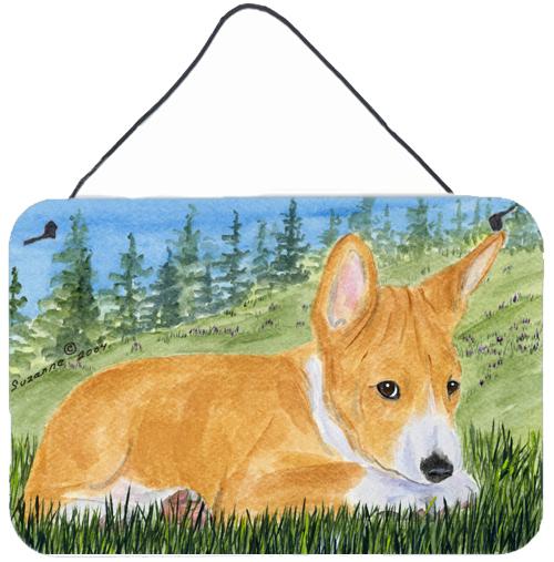 Basenji Indoor Aluminium Metal Wall or Door Hanging Prints