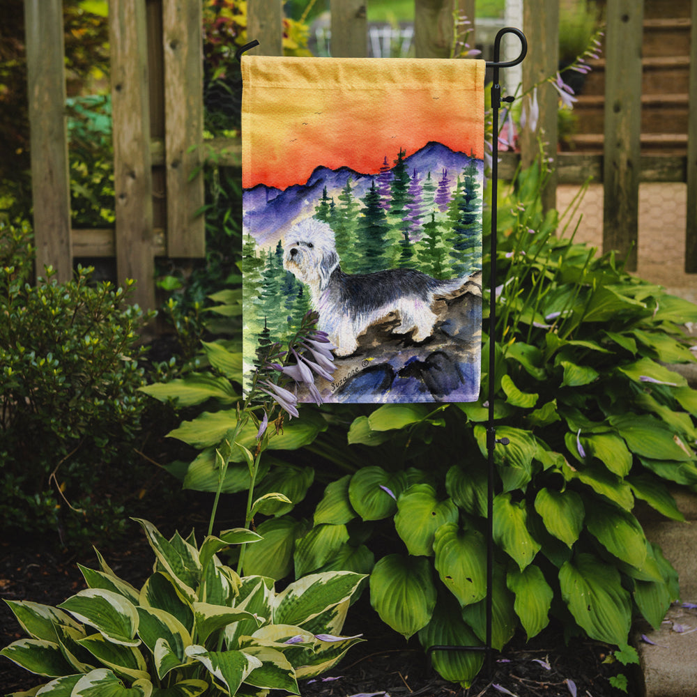 Dandie Dinmont Terrier Garden Flag – Decorative Outdoor Yard Flag