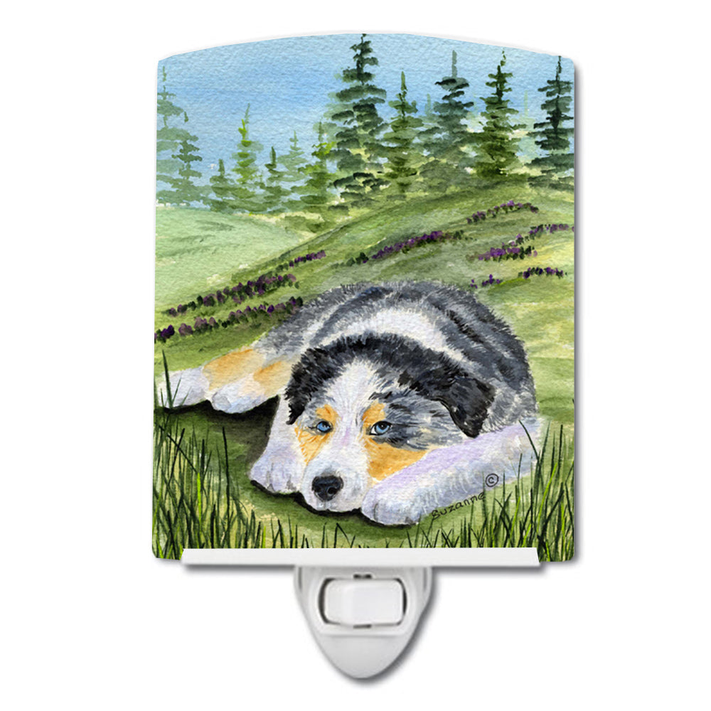 Australian Shepherd Ceramic Night Light SS8283CNL
