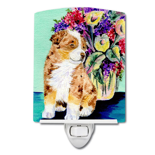 Australian Shepherd Ceramic Night Light SS8312CNL