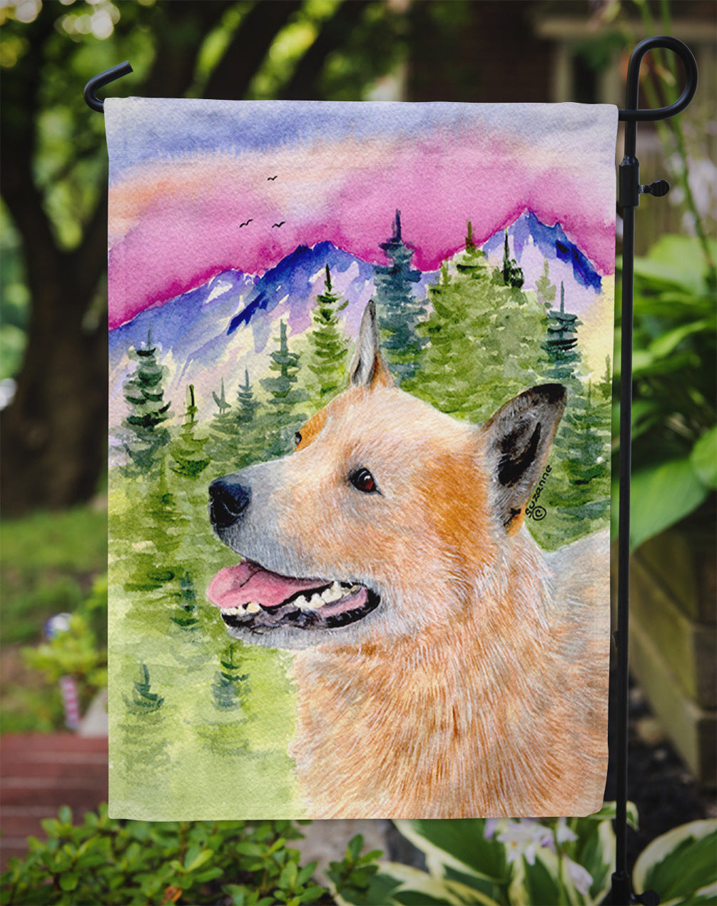 Australian Cattle Dog Garden Flag – Decorative Outdoor Yard Flag
