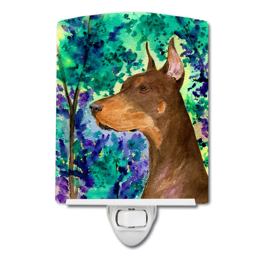 Doberman Ceramic Night Light SS8457CNL