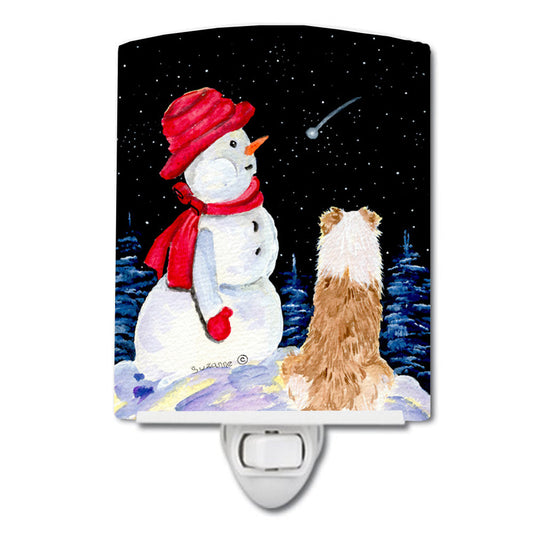 Australian Shepherd Ceramic Night Light SS8573CNL