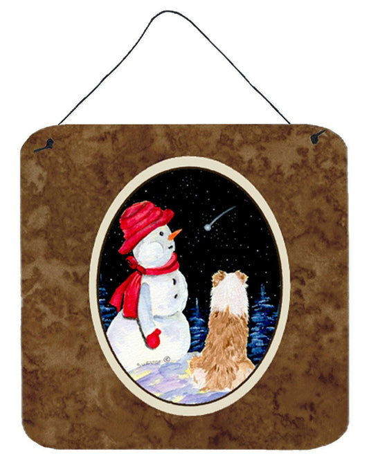 Australian Shepherd Aluminium Metal Wall or Door Hanging Prints