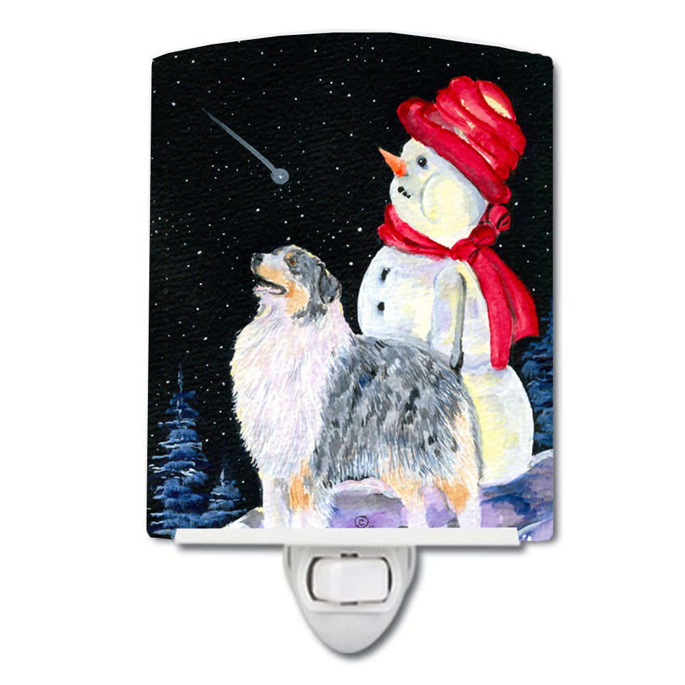 Australian Shepherd Ceramic Night Light SS8574CNL