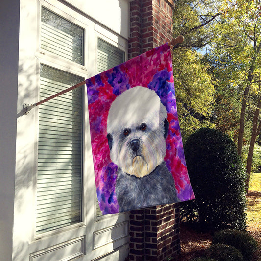 Dandie Dinmont Terrier Flag Canvas House Size