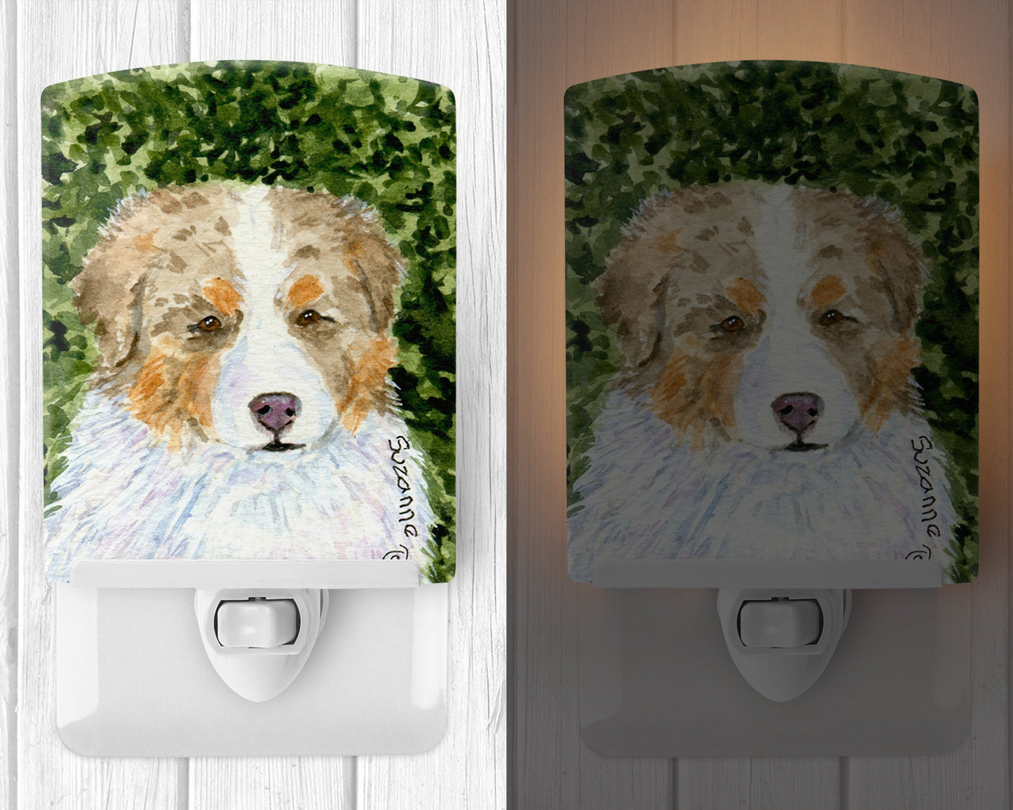 Australian Shepherd Ceramic Night Light SS8732CNL