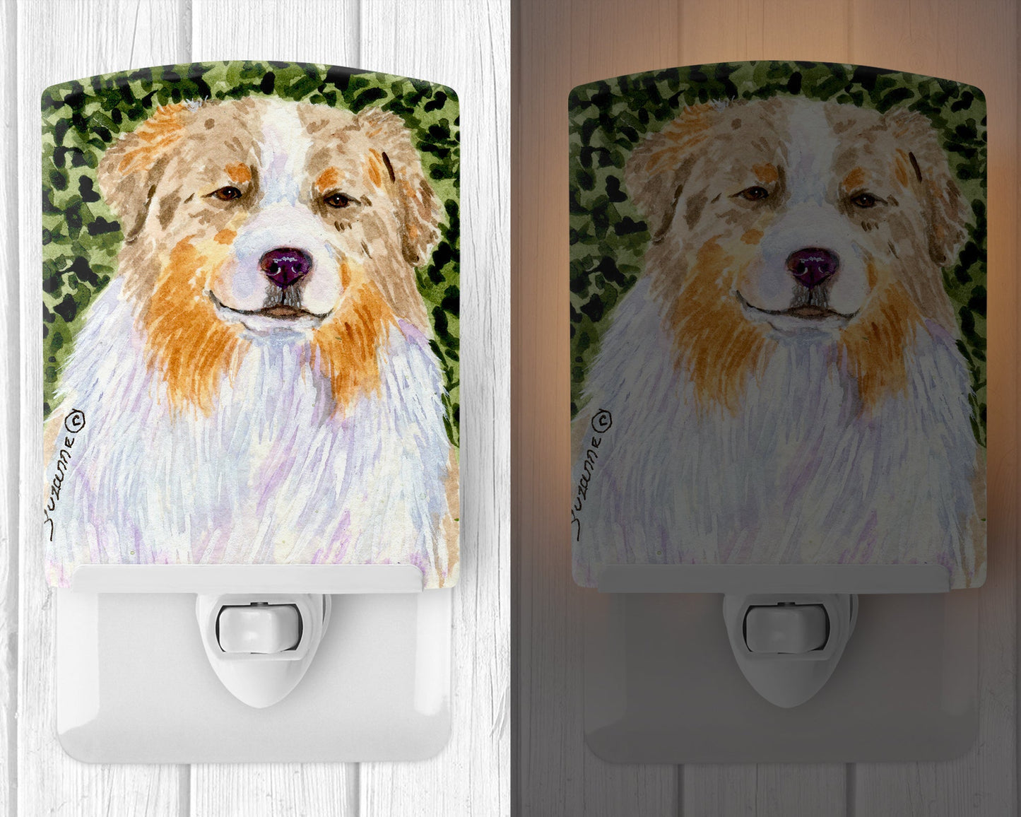 Australian Shepherd Ceramic Night Light SS8733CNL