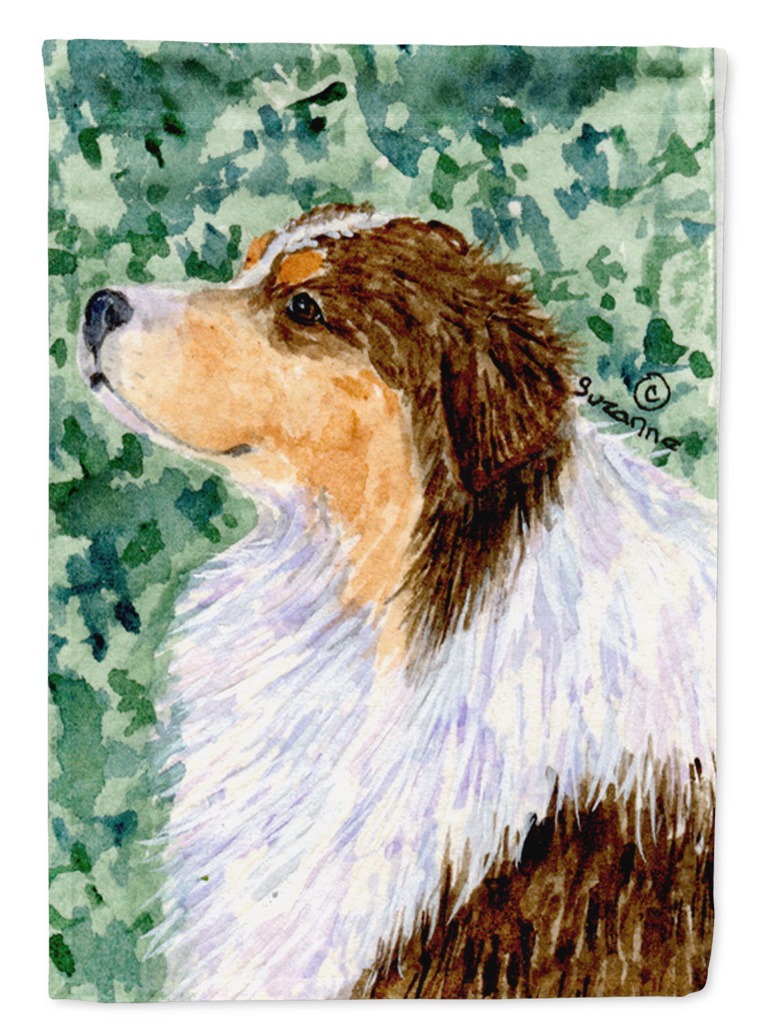 Australian Shepherd Garden Flag - Outdoor Decorative Yard Flag