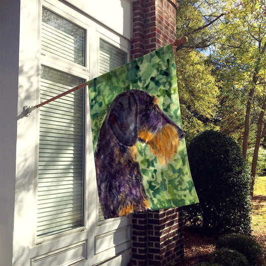 Dachshund Flag Canvas House Size