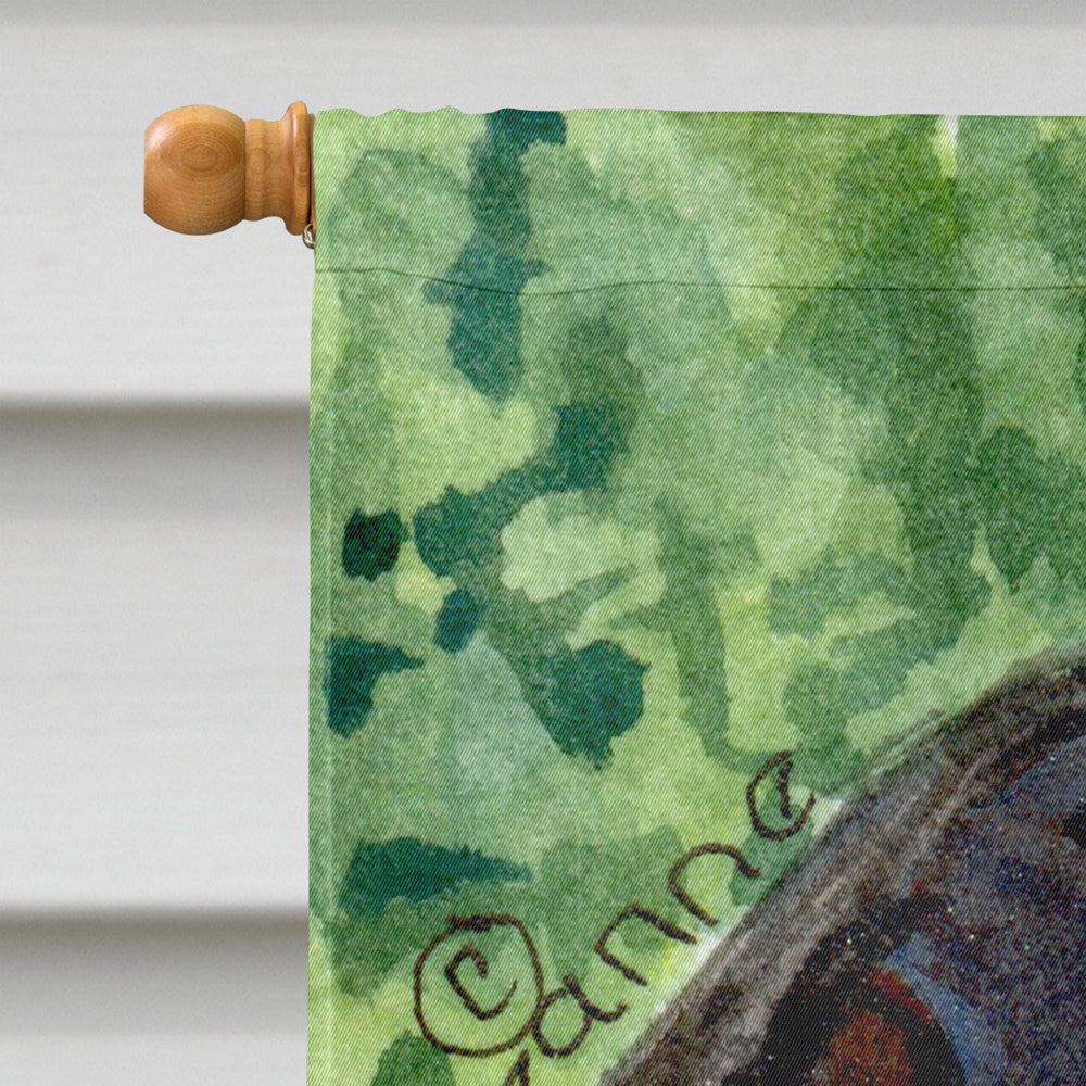 Dachshund Flag Canvas House Size