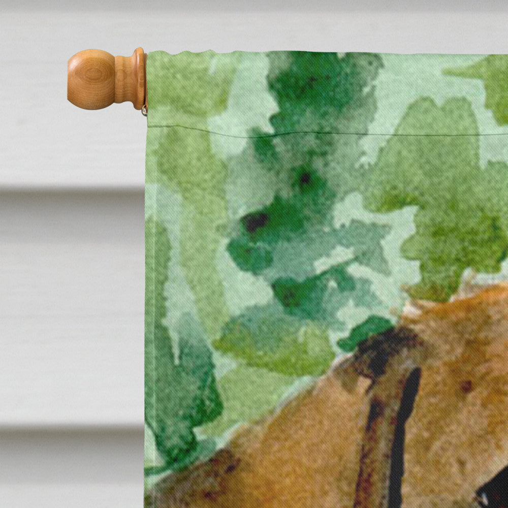 Dachshund Flag Canvas House Size