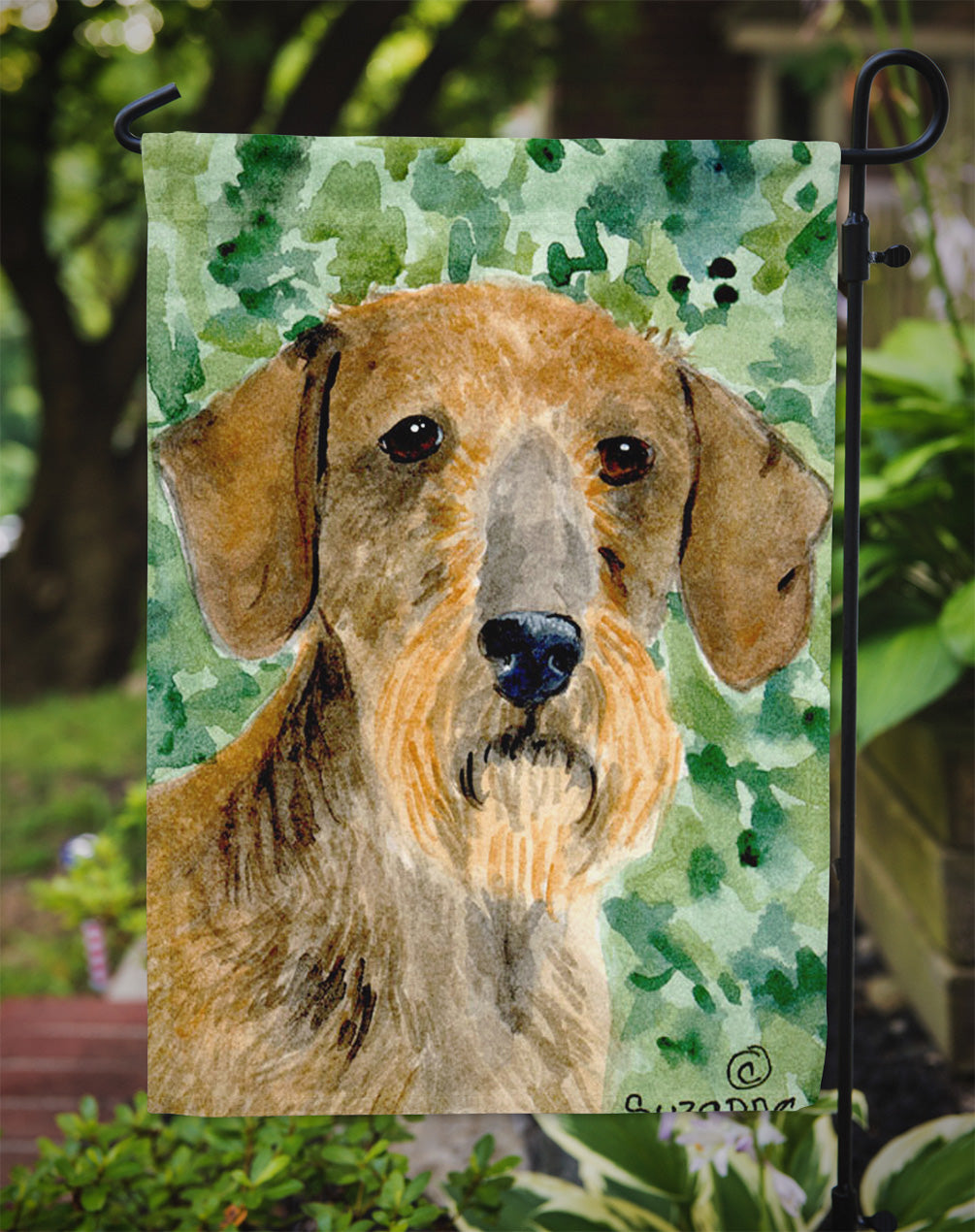 Dachshund Garden Flag - Outdoor Decorative Yard Flag