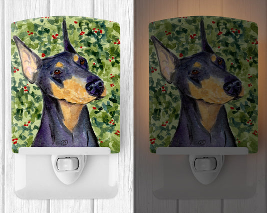 Doberman Ceramic Night Light SS8812CNL