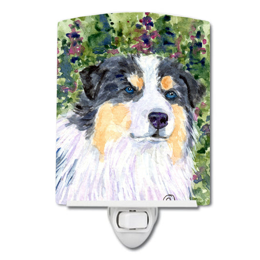 Australian Shepherd Ceramic Night Light SS8821CNL