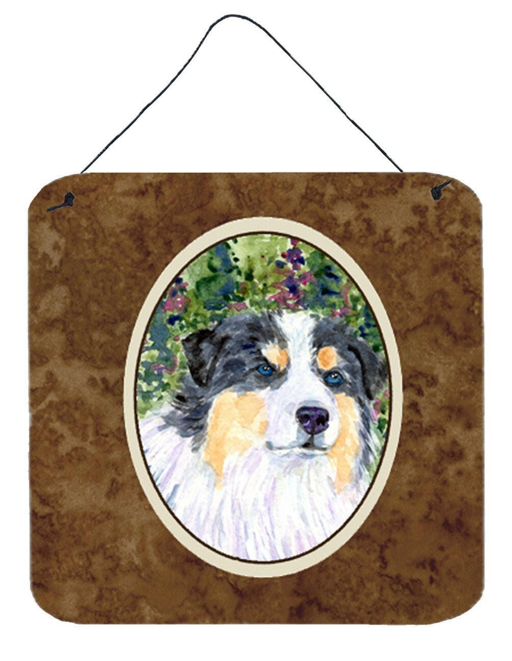 Australian Shepherd Aluminium Metal Wall or Door Hanging Prints