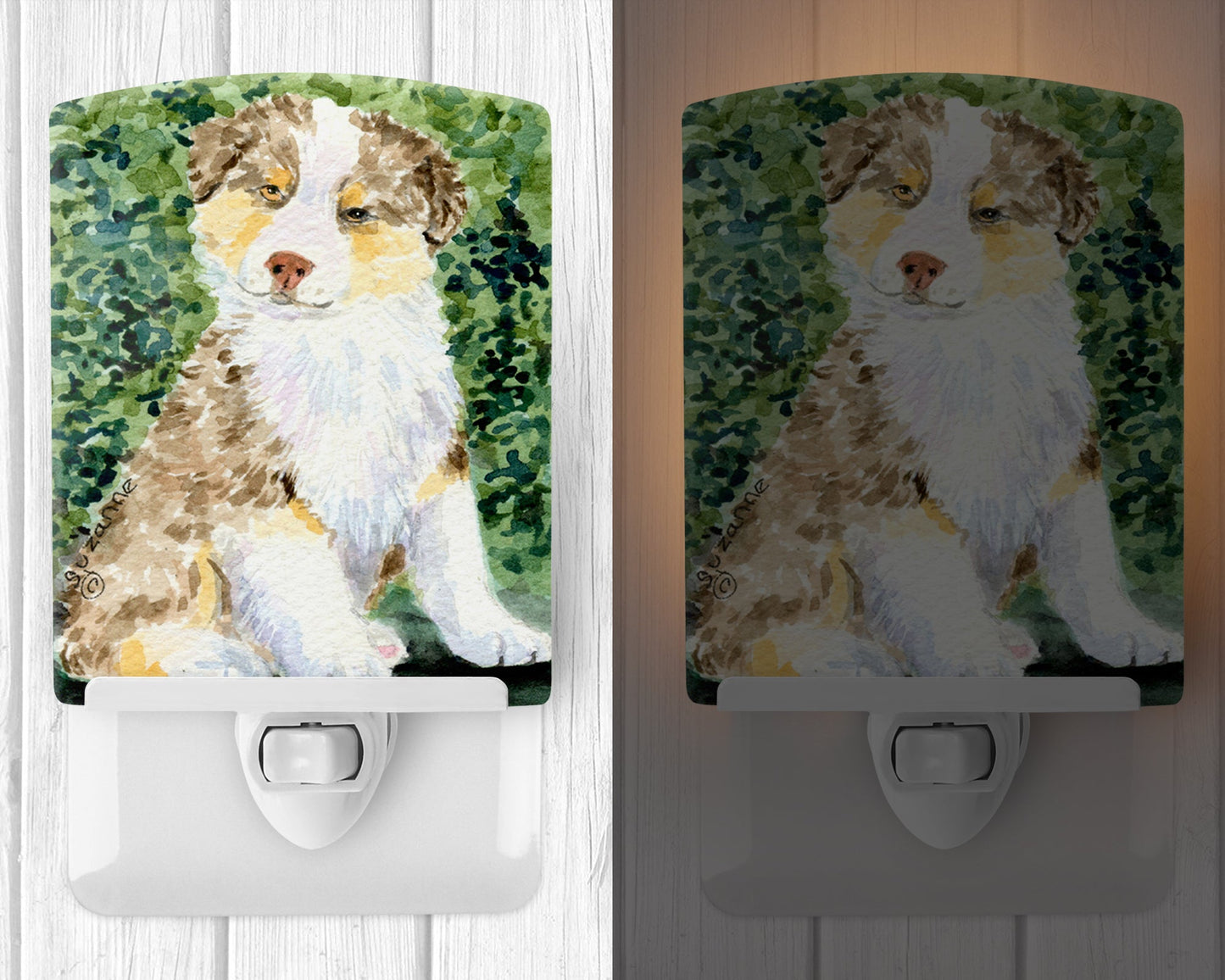 Australian Shepherd Ceramic Night Light SS8847CNL