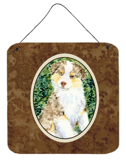 Australian Shepherd Aluminium Metal Wall or Door Hanging Prints