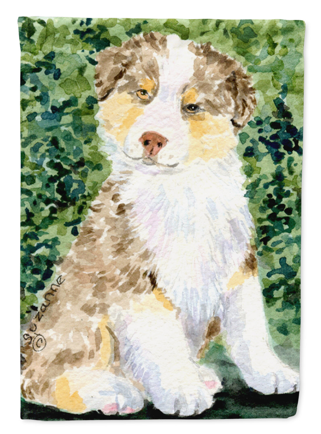 Australian Shepherd Garden Flag - Outdoor Decorative Yard Flag