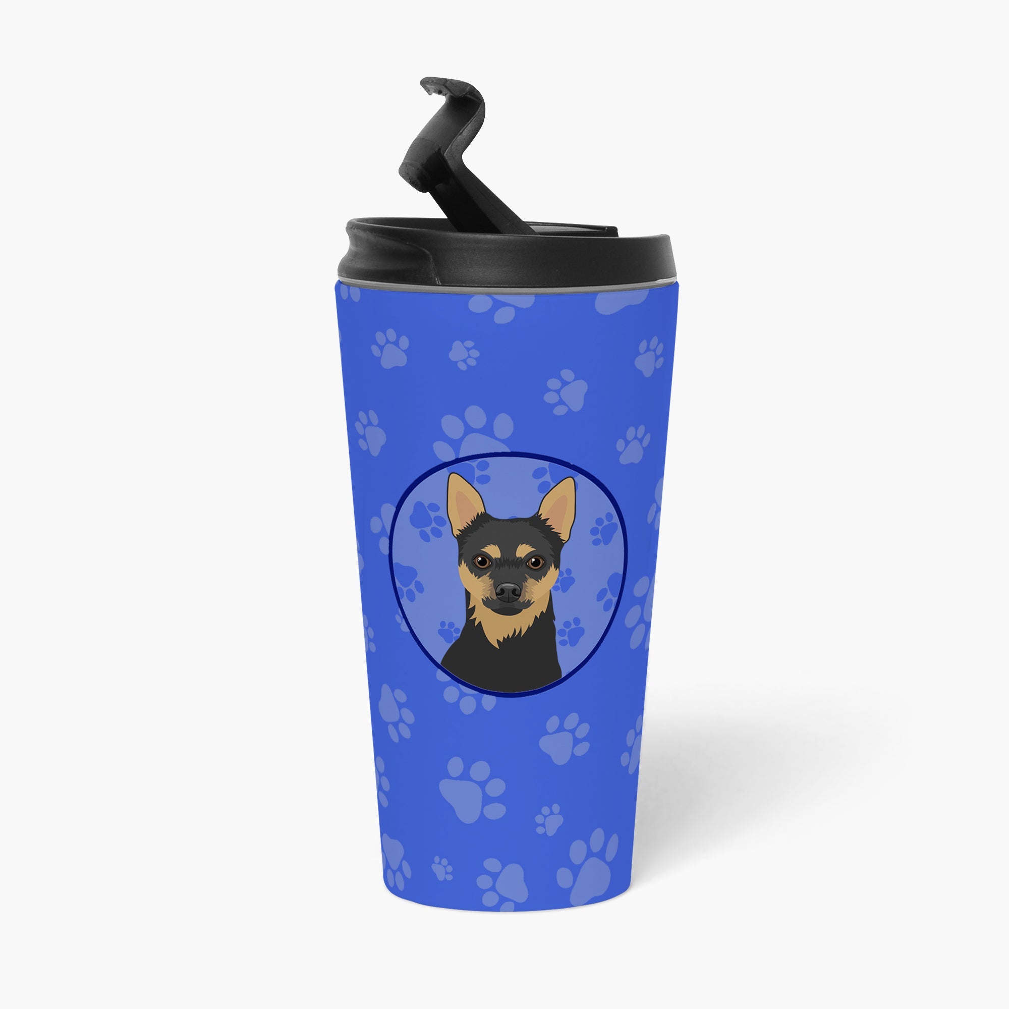 Chihuahua Black and Tan #1  Stainless Steel 16 oz  Tumbler