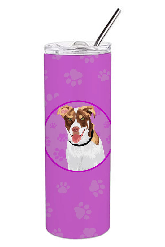 Australian Shepherd Red and White #2 Stainless Steel 20 oz Skinny Tumbler