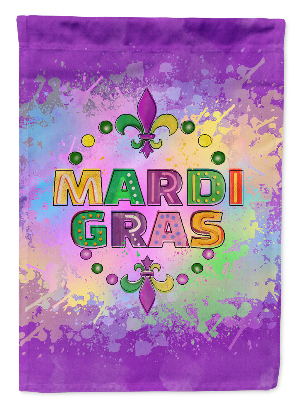 Mardi Gras Garden Flag – Decorative Outdoor Yard Flag