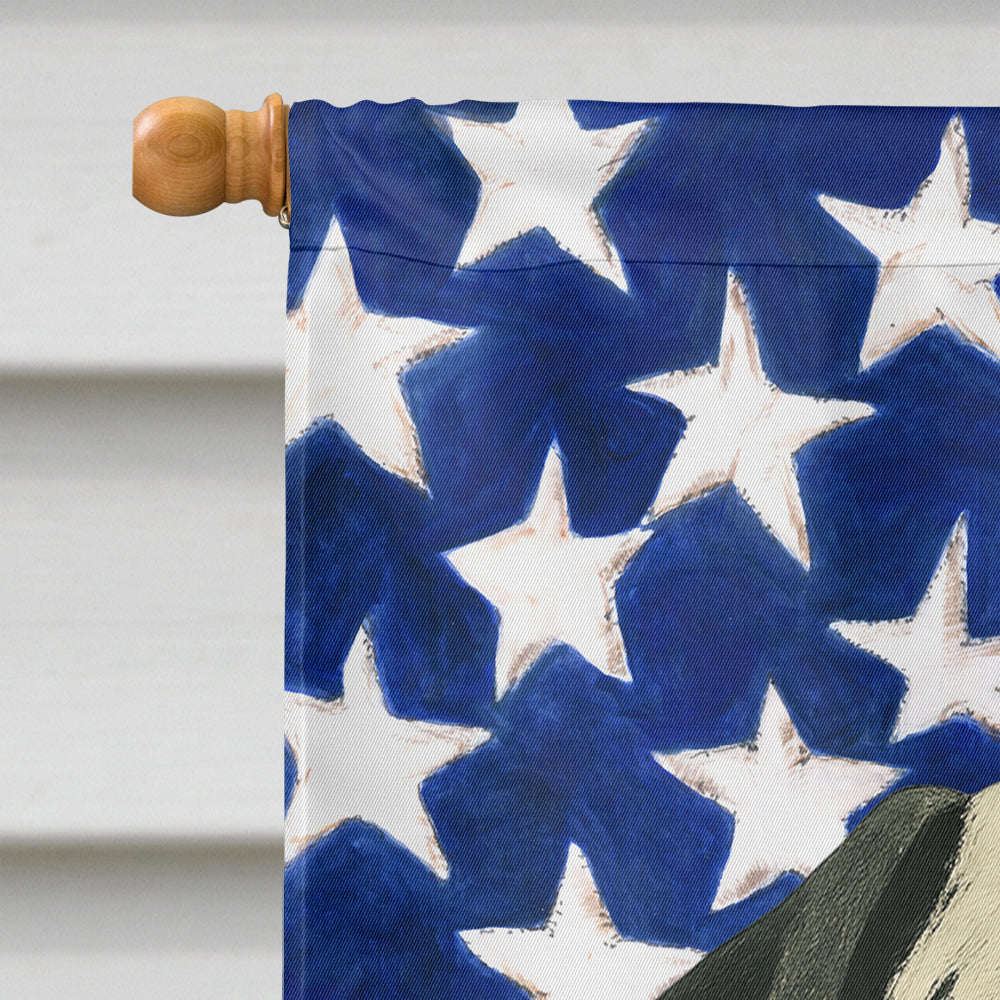 Dalmatian American Flag House Flag